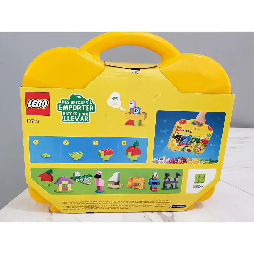 Lego Classic 10713 Creative Suitcase‎ Sealed Complete With Instructions And Box - Picture 4 of 6